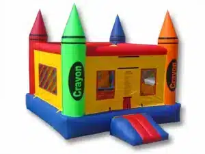 Crayon Bounce House rental
